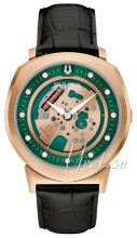 Bulova Accutron Zielony/Skóra Bulova Accutron Zielony/Skóra