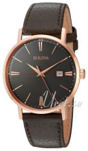 Bulova Dress Szary/Skóra Ø39 mm Bulova Dress Szary/Skóra Ø39 mm