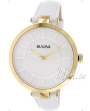 Bulova Dress Biały/Skóra Ø38 mm Bulova Dress Biały/Skóra Ø38 mm