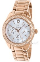 Bulova Crystal Srebrny/Stal w kolorze różowego złota Ø38 mm Bulova Crystal Srebrny/Stal w kolorze różowego złota Ø38 mm