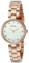 Bulova Diamond Srebrny/Stal w kolorze różowego złota Ø27 mm Bulova Diamond Srebrny/Stal w kolorze różowego złota Ø27 mm