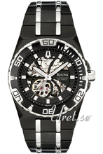 Bulova Mechanical Czarny/Stal Ø40 mm Bulova Mechanical Czarny/Stal Ø40 mm
