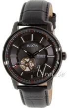 Bulova Czarny/Skóra Ø45 mm Bulova Czarny/Skóra Ø45 mm