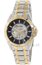 Bulova Bracelet Czarny/Stal w odcieniu złota Ø43 mm Bulova Bracelet Czarny/Stal w odcieniu złota Ø43 mm