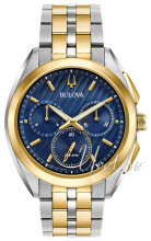 Bulova Bracelet Niebieski/Stal w odcieniu złota Ø45 mm Bulova Bracelet Niebieski/Stal w odcieniu złota Ø45 mm