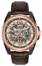 Bulova Mechanical Szkieletowa tarczy/Skóra Ø43 mm Bulova Mechanical Szkieletowa tarczy/Skóra Ø43 mm