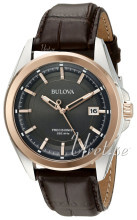 Bulova Dress Szary/Skóra Ø43 mm Bulova Dress Szary/Skóra Ø43 mm