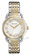 Bulova Dress Srebrny/Stal w odcieniu złota Ø30.7 mm Bulova Dress Srebrny/Stal w odcieniu złota Ø30.7 mm
