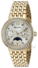 Bulova Diamond Srebrny/Stal w odcieniu złota Ø31 mm Bulova Diamond Srebrny/Stal w odcieniu złota Ø31 mm