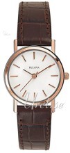 Bulova Dress Biały/Skóra Ø25 mm Bulova Dress Biały/Skóra Ø25 mm