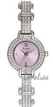 Bulova Crystal Dam Różowy/Stal Ø29 mm Bulova Crystal Dam Różowy/Stal Ø29 mm