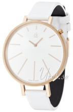 Calvin Klein Dress Biały/Skóra Ø40 mm Calvin Klein Dress Biały/Skóra Ø40 mm