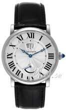 Cartier Rotonde De Cartier Srebrny/Skóra Ø40 mm Cartier Rotonde De Cartier Srebrny/Skóra Ø40 mm