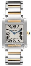 Cartier Tank Francaise Srebrny/18 karatowe żółte złoto Cartier Tank Francaise Srebrny/18 karatowe żółte złoto