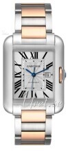 Cartier Tank Anglaise Srebrny/18 karatowe różowe złoto Cartier Tank Anglaise Srebrny/18 karatowe różowe złoto