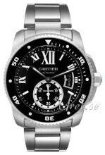 Cartier Calibre De Cartier Czarny/Stal Ø42 mm Cartier Calibre De Cartier Czarny/Stal Ø42 mm