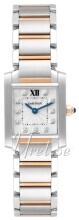 Cartier Tank Francaise Srebrny/18 karatowe różowe złoto Cartier Tank Francaise Srebrny/18 karatowe różowe złoto