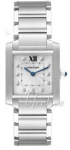 Cartier Tank Francaise Srebrny/Stal Cartier Tank Francaise Srebrny/Stal