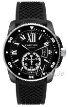 Cartier Calibre De Cartier Czarny/Guma Ø42 mm Cartier Calibre De Cartier Czarny/Guma Ø42 mm
