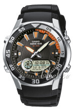 Casio Czarny/Żywica z tworzywa sztucznego Ø45.5 mm Casio Czarny/Żywica z tworzywa sztucznego Ø45.5 mm