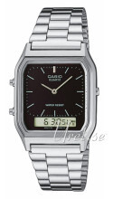 Casio Czarny/Stal 38.8x27.8 mm Casio Czarny/Stal 38.8x27.8 mm