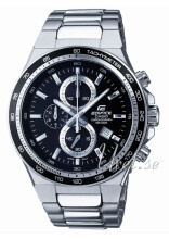 Casio Edifice Czarny/Stal Ø45 mm Casio Edifice Czarny/Stal Ø45 mm