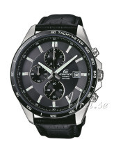 Casio Edifice Czarny/Skóra Ø48.6 mm Casio Edifice Czarny/Skóra Ø48.6 mm