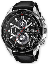Casio Edifice Srebrny/Skóra Ø49 mm Casio Edifice Srebrny/Skóra Ø49 mm