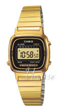 Casio Stal w odcieniu złota 30.3x24.6 mm Casio Stal w odcieniu złota 30.3x24.6 mm