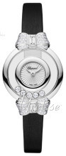 Chopard Happy Diamonds Icons Biały/Satyna Ø25.8 mm Chopard Happy Diamonds Icons Biały/Satyna Ø25.8 mm