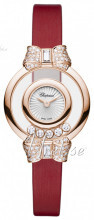 Chopard Happy Diamonds Icons Biały/Satyna Ø25.8 mm Chopard Happy Diamonds Icons Biały/Satyna Ø25.8 mm