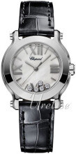 Chopard Happy Sport Mini Biały/Skóra Ø30 mm Chopard Happy Sport Mini Biały/Skóra Ø30 mm