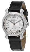 Chopard Happy Sport 30 MM Automatic Srebrny/Skóra Ø30 mm Chopard Happy Sport 30 MM Automatic Srebrny/Skóra Ø30 mm