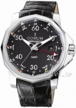 Corum Admirals Cup Challaenger 44 Czarny/Skóra Ø44 mm Corum Admirals Cup Challaenger 44 Czarny/Skóra Ø44 mm