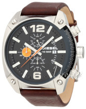 Diesel Chronograph Czarny/Skóra Ø49 mm Diesel Chronograph Czarny/Skóra Ø49 mm
