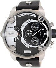 Diesel Chronograph Czarny/Skóra Ø52 mm Diesel Chronograph Czarny/Skóra Ø52 mm