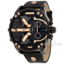 Diesel Analog Czarny/Skóra Ø57 mm Diesel Analog Czarny/Skóra Ø57 mm