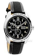 Dolce & Gabbana D&G Bariloche Czarny/Skóra Ø47 mm Dolce & Gabbana D&G Bariloche Czarny/Skóra Ø47 mm