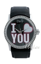 Dolce & Gabbana D&G Czarny/Skóra Ø40 mm Dolce & Gabbana D&G Czarny/Skóra Ø40 mm