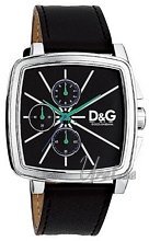 Dolce & Gabbana D&G Czarny/Skóra Ø44 mm Dolce & Gabbana D&G Czarny/Skóra Ø44 mm