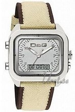 Dolce & Gabbana D&G Srebrny/Tkanina 31x26 mm Dolce & Gabbana D&G Srebrny/Tkanina 31x26 mm