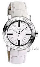 Dolce & Gabbana D&G Gentel Biały/Skóra Ø43 mm Dolce & Gabbana D&G Gentel Biały/Skóra Ø43 mm