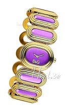 Dolce & Gabbana D&G Purpurowy/Stal w kolorze różowego złota Ø35 Dolce & Gabbana D&G Purpurowy/Stal w kolorze różowego złota Ø35