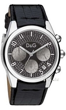 Dolce & Gabbana D&G Sandpiper Czarny/Skóra Ø36 mm Dolce & Gabbana D&G Sandpiper Czarny/Skóra Ø36 mm