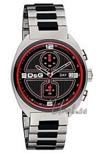 Dolce & Gabbana D&G Czarny/Stal Ø43 mm Dolce & Gabbana D&G Czarny/Stal Ø43 mm