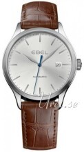 Ebel Classic 100 Srebrny/Skóra Ø40 mm Ebel Classic 100 Srebrny/Skóra Ø40 mm