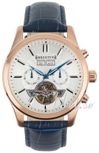 Executive Biały/Skóra Ø43 mm Executive Biały/Skóra Ø43 mm