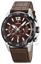 Festina Brązowy/Skóra Ø47 mm Festina Brązowy/Skóra Ø47 mm