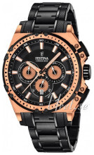 Festina Czarny/Stal Ø44 mm Festina Czarny/Stal Ø44 mm