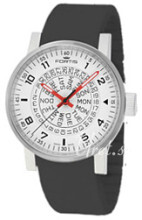 Fortis Spacematic Biały/Guma Ø40 mm Fortis Spacematic Biały/Guma Ø40 mm
